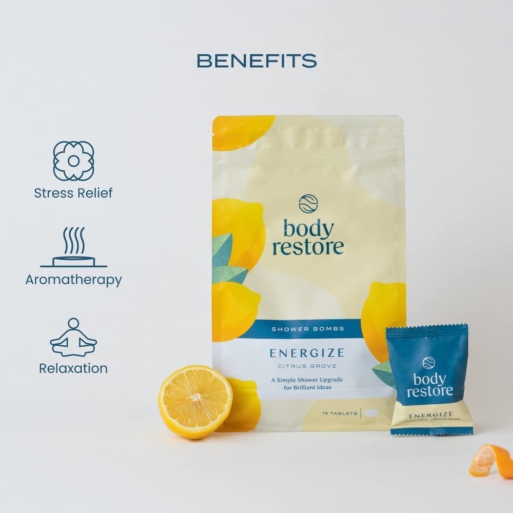Body Restore Shower Bombs - Energize